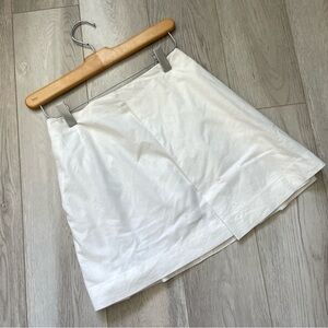 So Alexander Van Slobbe Skirt layered wrap mini womens White (xsmall) italy chic